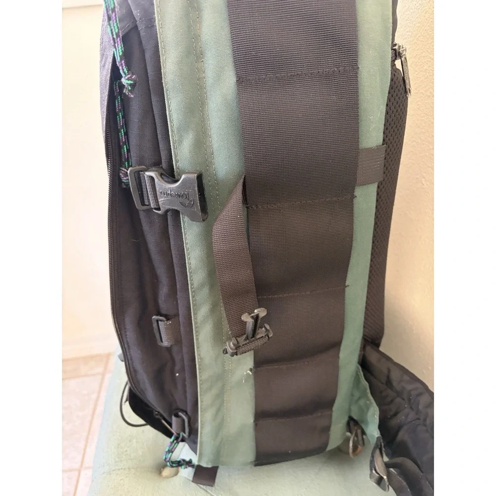 Lowepro AW Pro Photo Trekker Camera Backpack Black Green Large Padded Bag